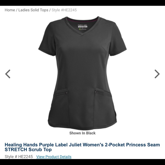 Purple Label scrub set - Picture 2 of 6